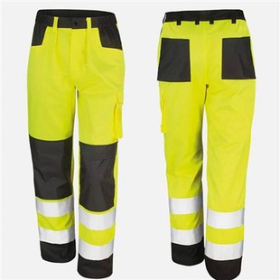 شلوار ایمنی انعکاسی ساختمانی Hi Vis